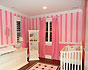 Custom stripe painting of baby nursery Kennesaw